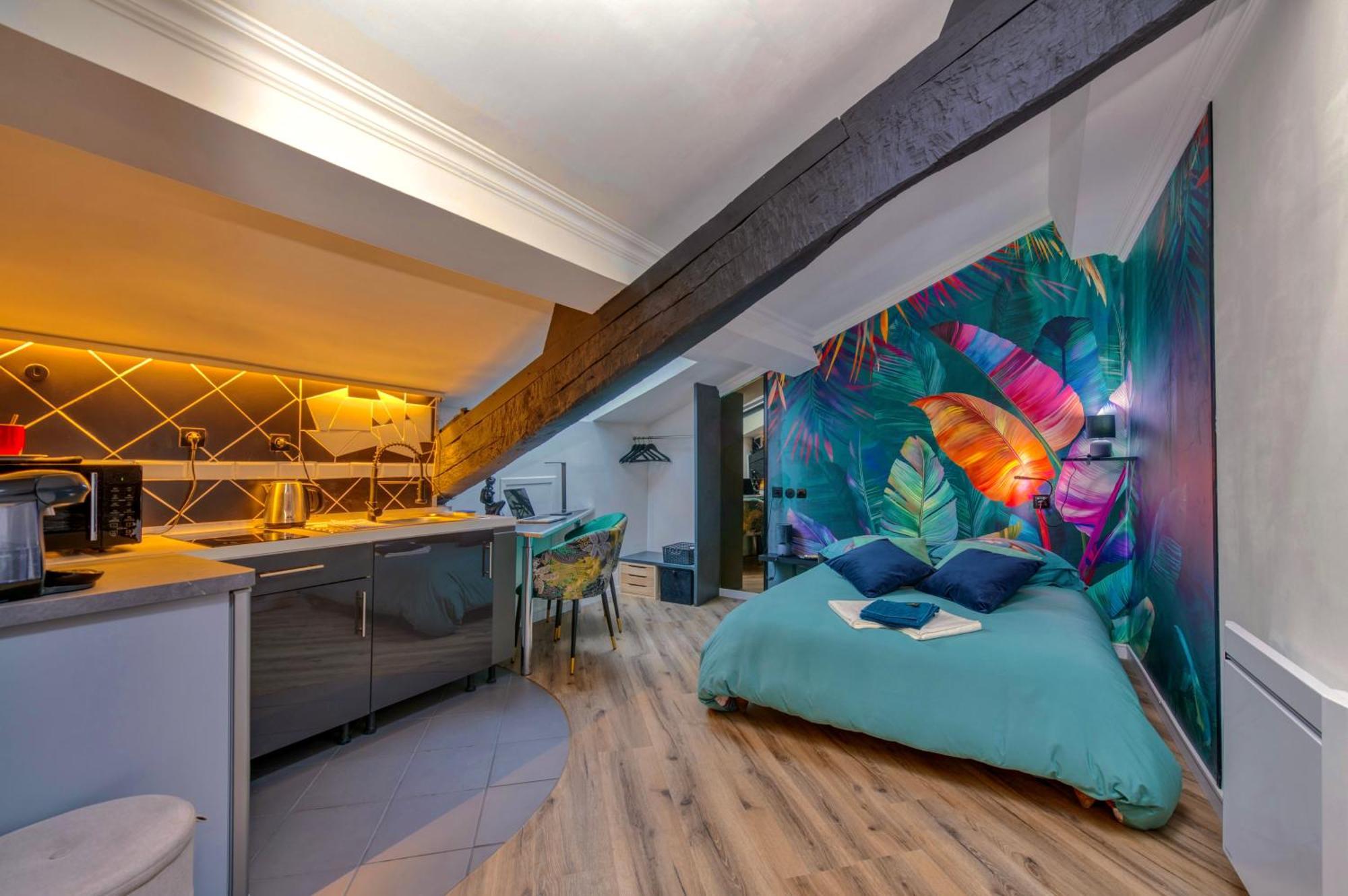 Appart'Hotel Chaleureux Au Coeur De Tullins - Le Roitelet Exteriör bild